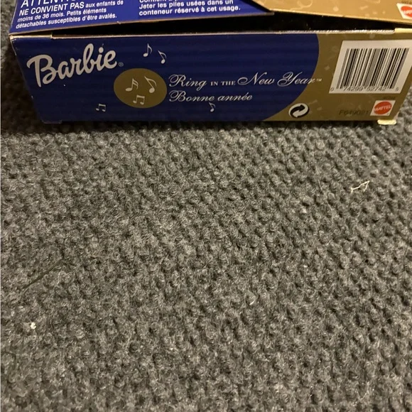 2001 RING IN THE NEW YEAR BARBIE DOLL MATTEL NIB NEW IN BOX - Picture 4 of 5